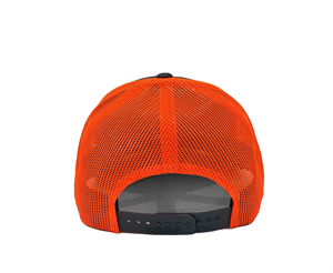 Sombrero de camionero de malla naranja de alta calidad, estilo deportivo, gorra de Ciclismo de verano a la moda para viajes informales al aire libre, carbón - Product Image 4