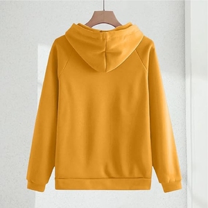 Survêtement à capuche pour femme de qualité supérieure, taille et couleur personnalisées, survêtements solides et légers pour femme avec logo et couleur personnalisés - Product Image 4