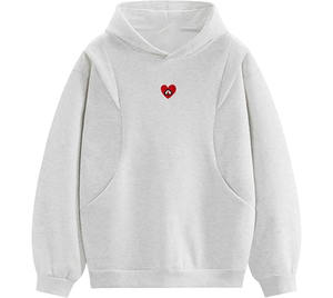 เสื้อฮู้ดผู้ชายผ้าฟลีซเรียบ 100% ผ้าฝ้าย สำหรับฤดูหนาว สวมใส่สบาย มีกระเป๋า ระบายอากาศได้ดี แห้งเร็ว น้ำหนัก 450 กรัม ขั้นต่ำสั่งซื้อ 2 ชิ้น สีตามสั่ง รับผลิตแบบ OEM - Product Image 1