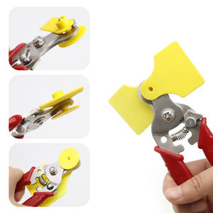 กรรไกรตัดป้ายหูสัตว์ วัว ควาย แพะ แกะ สุกร ใช้ซ้ำได้ คุณภาพพรีเมียม อุปกรณ์สัตวแพทย์ - Product Image 6