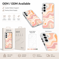 Étui magnétique IML IMD TPU+PC pour S25 Ultra avec coussin d'air et design antichoc, service OEM/ODM