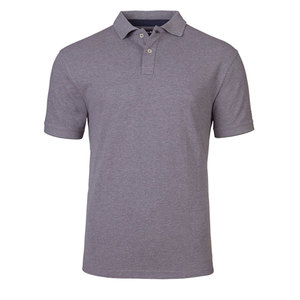 เสื้อโปโลผ้าฝ้ายโอเวอร์ไซส์สำหรับผู้ชายเสื้อคอตตอนทรงหลวมใส่สบาย - Product Image 1