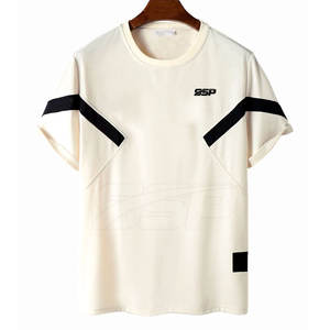 Camiseta de manga corta de gran tamaño para hombre de alta calidad Color sólido con patrón impreso para uso en exteriores Servicio OEM disponible - Product Image 1