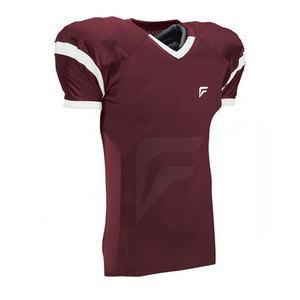 Service OEM, uniforme de football américain de haute qualité, nouveau design, manches courtes, évacuation de l'humidité, séchage rapide, respirant, 100% polyester - Product Image 4
