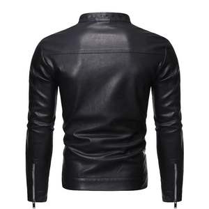 Vestes en cuir pour hommes de style extérieur, personnalisables avec logo OEM, nouvelle collection, best-seller, avec veste d'hiver, vestes tendance pour hommes - Product Image 2