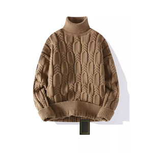 Pull en maille de luxe, personnalisation de la marque, étiquette privée, tissu de qualité supérieure, vente en gros - Product Image 1