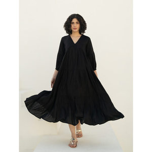 ชุดเดรสยาวผ้าชีฟองอามานี - Product Image 1