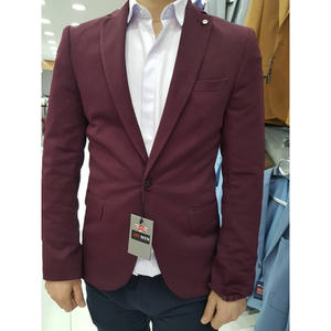 Estilo moderno Hombres Blazer Slim Fit Chaqueta casual Diseño de un solo botón - Product Image 6