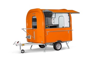 Camion de Restauration Mobile Polyvalent en Fibre de Verre et Aluminium, Isolé et Résistant à la Rouille, pour Glaces et Bonbons – Vente Chaude Direct Usine - Product Image 4