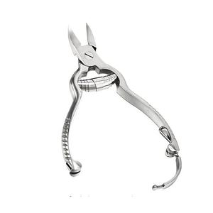 Tijeras profesionales certificadas para manicura de uñas, pinzas para cutículas de acero inoxidable de la mejor calidad, cortaúñas, Material alemán para dedos - Product Image 3