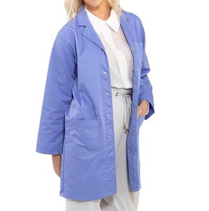 Uniformes médicos unisex de algodón de diseño personalizado, bata de laboratorio blanca, ropa médica, bata de laboratorio clínica transpirable - Product Image 1