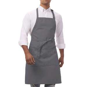 Venta directa de fábrica, delantal de chef ligero hecho a medida, diseño único en lona duradera para chefs - Product Image 2