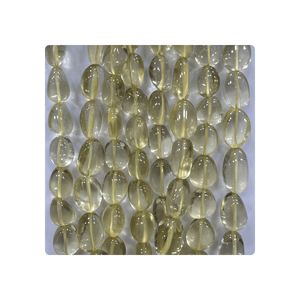 Quartz citron naturel perles de pierres précieuses en vrac pépites de cristal à facettes tailles personnalisées qualité supérieure certifiée pour la fabrication de bijoux - Product Image 3