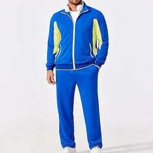 Conjunto Deportivo de Chándal de Algodón 100% OEM para Hombre, Moderno, Ajustado, con Cremallera, Subido por Dress Sports - Product Image 1