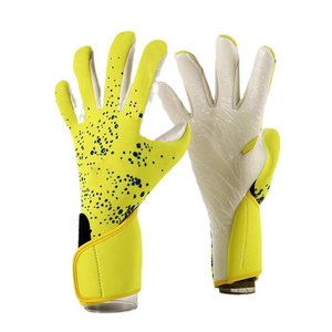 Gants de gardien de but de football avancés avec dragonne sécurisée et matériau léger - Product Image 1