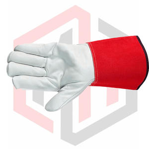 ถุงมือทำงานหนังอุตสาหกรรมป้องกันสำหรับงานหนัก - Product Image 5