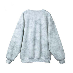 Sweat-shirts 100% coton lavés à l'acide pour vêtements d'hiver, sweats à capuche et sweat-shirts pour hommes, logo personnalisé, basiques vintage, manches longues - Product Image 2