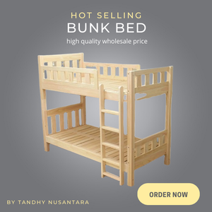 Litera de madera de teca para dormitorio de niños, litera súper cómoda con escalera, muebles para el hogar, fábrica directa - Product Image 5