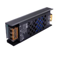 Fuente de Alimentación Conmutada de Salida Única XTLG de 150W 24V CA-CC, Interruptor DIP de Corriente/Potencia Constante para Iluminación LED Compatible con Atenuadores