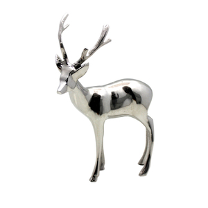 Design attrayant noir/or fini aluminium renne pour dessus de table maison et décoration de noël ornement fait à la main en vrac - Product Image 6