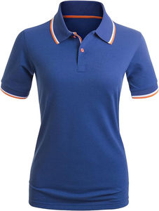 Camiseta de Lona 100% Algodón de 240g con Logotipo Personalizado en la Parte Delantera, Transpirable, de Secado Rápido, Color Sólido, Uniforme de Golf para Hombre - Product Image 2