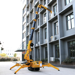 Piccola Grua a Ragno da 3 Tonnellate, Cingolata, Semovente, per Terreni Stretti, con Braccio Telescopico Idraulico, Controllo Remoto Wireless, Certificazione CE - Product Image 5