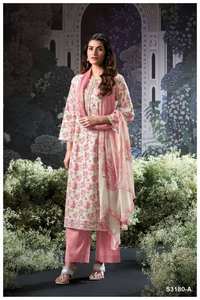 Salwar Kameez de Algodón Premium con Bordado de Encaje, Marca Ganga, Ropa India y Pakistaní para Mujer, para Fiestas, Todas las Temporadas, Venta al Por Mayor - Product Image 2