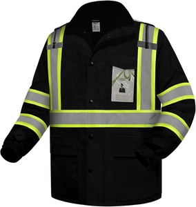 Chaqueta de seguridad de cuero vacuno personalizada para soldadores, ropa de protección contra calor y chispas de arco. - Product Image 2