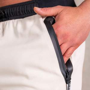 Pantalones cortos de malla de talla grande personalizados de verano para hombre, pantalones cortos informales transpirables de buena calidad para hombre, pantalones cortos de verano para correr, pantalones cortos de malla para Fitness - Product Image 4