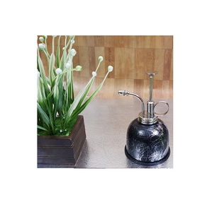 silver Spray Bottle For Garden mist With brass Mist Pump & Watering Cans <b>Sprayer</b> hand made embossed finish available in INDIA - Product Image 2