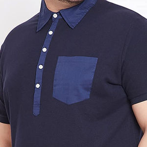 Polo de manga larga de alta calidad para hombre de primavera y otoño, nueva ropa de calle de moda de lujo, Polo de algodón con logotipo personalizado - Product Image 5