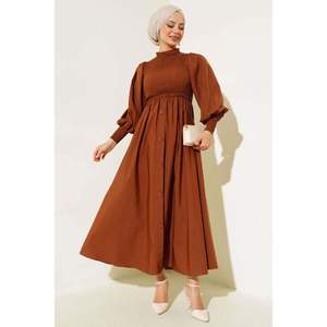 Robe Gipel à l'avant Marron - Product Image 2