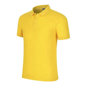 Chemises pour hommes grandes tailles en polyester/coton respirant, logo personnalisé imprimé en sérigraphie, anti-rétrécissement, manches courtes, style décontracté - Product Image 5