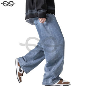 Jean Jogger Homme Personnalisé Hip Hop Coupe Ample Streetwear Biker Baggy Imprimé Cargo Tendance Confortable en Velours Côtelé - Product Image 6