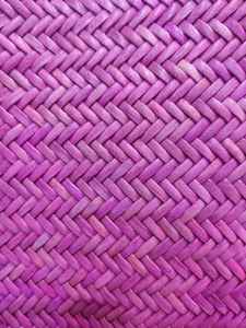 Sac fourre-tout en cuir tissé à la main en cuir de vache véritable de haute qualité de couleur rose - Product Image 5