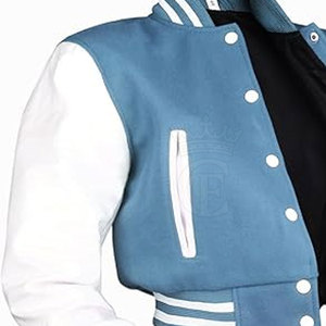 Chaqueta corta con letras de gran tamaño para mujer, Chaqueta corta con letras de Material duradero, Chaqueta corta cómoda con letras - Product Image 5