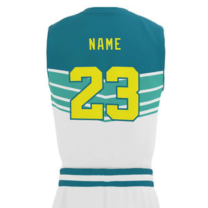 Diseña Tu Propio Uniforme de Baloncesto con Logotipo Personalizado, Talla y Color, 100% Poliéster, Último Modelo de Conjuntos de Uniformes de Baloncesto - Product Image 6