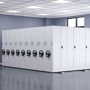 <b>Steel</b> Mobile Tool <b>Cabinet</b> Storage <b>Cabinet</b> With Chain Drive Adjustable Shelving Lockable Archive Organizer - Product Image 2