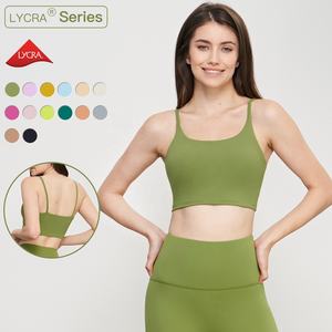Best Manufacturer Made Comfortable & Breathable <b>Sports</b> Bra for <b>Women</b> Top Trending Solid Color Yoga Top - Product Image 1