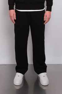 Pantalon de chef unisexe OEM en sergé de polycoton avec poches latérales jet, poche arrière renforcée, points de stress, cordon élastique, jogger à la taille - Product Image 2