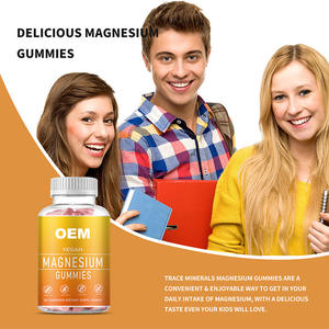 Complexe de magnésium OEM bon marché Gummies Candy Supplément Dosage pour adultes - Product Image 4