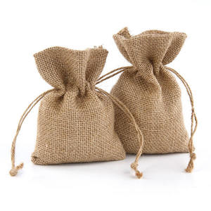 Juego de 3 bolsas de lona de yute con nudo de cuerda para compras de comestibles, bolsas de uso diario hechas a mano de alta calidad con forma de tamaño personalizado - Product Image 6