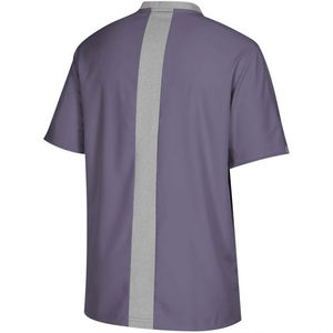 Veste de baseball et de softball unisexe, imperméable, col montant, fermeture éclair 1/4, devant uni, pour cage de frappe, décontractée, en jersey enduit - Product Image 6