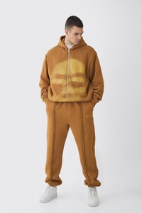 ชุดวอร์มเล่นกีฬาสำหรับผู้ชายพิมพ์ลายดิจิตอลคุณภาพสูงเสื้อกันลมผ้าฟลีซสำหรับฤดูหนาวปรับขนาดได้ - Product Image 4