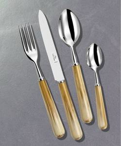 <b>Mirror</b> Stainless Steel Wedding Spoon Leaf Design Engraved Eco-Friendly Long Handle <b>Tabletop</b> Wedding Spoon Fork Set Kitchenware - Product Image 4