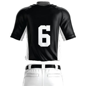 Uniforme de baseball de couleur unie à prix raisonnable pour la formation Ensemble d'uniformes de baseball sportif avec service OEM - Product Image 6