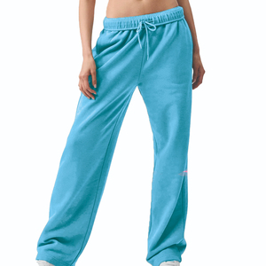 กางเกงวอร์มผ้าเฟรนช์เทอร์รี่สำหรับผู้หญิงมีสไตล์กางเกงขาบานเข้ารูปขาตรง2026 - Product Image 6