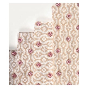 Belle haute humidité évacuation farine sac Type coton lin cuisine demi blanc Floral imprimé serviettes expédition internationale - Product Image 4