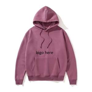 2025 vrac poids lourd plaine hommes sweats à capuche Logo personnalisé impression coton blanc épais luxe sweats à capuche survêtement unisexe polaire broderie - Product Image 5