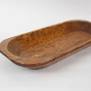 Tazón de Madera Grande de la Mejor Calidad, Tazón Ovalado, Vajilla, Tazón para Servir Masa, para Uso en el Hogar, Hoteles y Restaurantes - Product Image 1